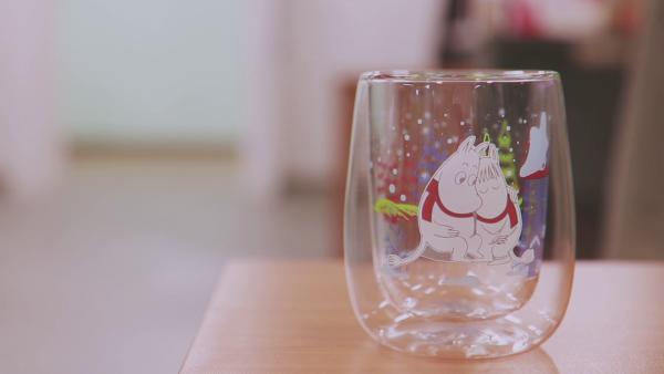 韓國便利店7-ELEVEN「Hei! MOOMIN」限量透明雙層玻璃杯&杯緣子