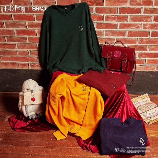 韓國SPAO推哈利波特系列 四學院刺繡毛衣 (4色)39,900韓圜 (約港幣7)