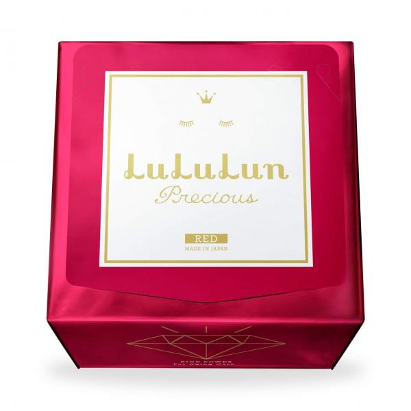 第14位：LuLuLun 濃密保濕型面膜 (紅色) 32片裝 1,523円