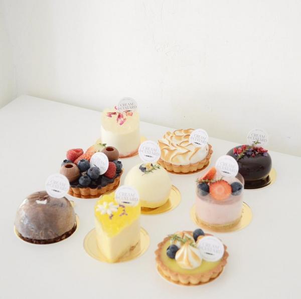 台北人氣法式甜點店Cream&Custard 星空蛋糕超夢幻！