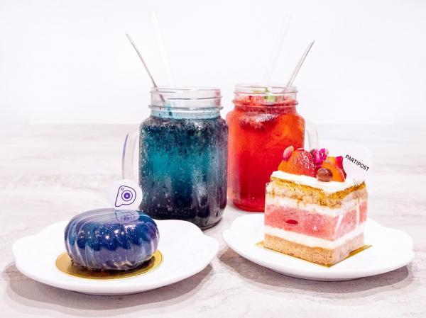 台北人氣法式甜點店Cream&Custard 星空蛋糕超夢幻！