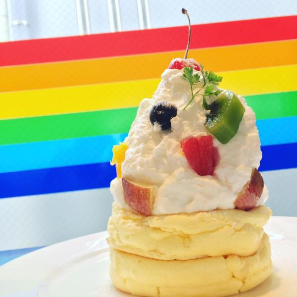 東京 美食 Rainbow Pancake