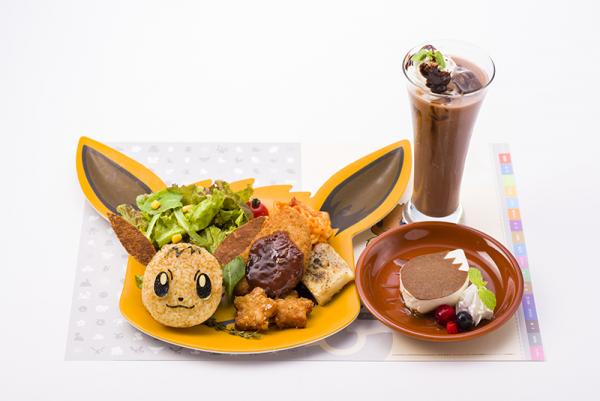 比卡超、伊貝主題料理登場！ 東京Pokemon Cafe推出限定菜式