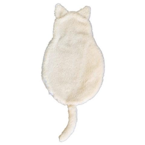 日本推出貓咪造型電熱毯！仿如抱著真貓咪取暖、冬日必備 白色