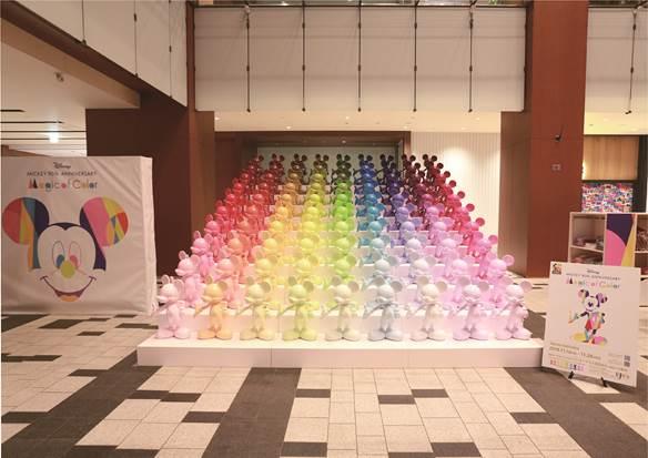 同慶祝米奇90歲生日！ 日本米奇彩色Pop-up Store「Magic of Color」開催