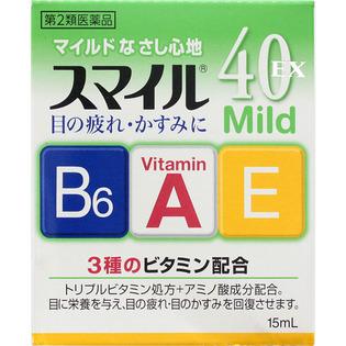 第13位：獅王 Smile40 EX 溫和眼藥水 15mL 203円