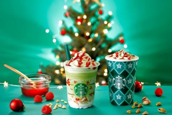日本Starbucks聖誕限定第3彈！ 「聖誕樹」星冰樂／熱飲／暖肚小食