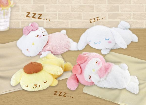 Hello Kitty、布甸狗瞓住同你保暖！ 日本推出Sanrio角色造型暖袋