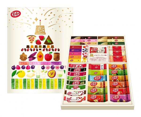 日本KitKat慶祝45週年推出特別禮盒！35種口味晒冷、仲有世界最受歡迎口味！價錢