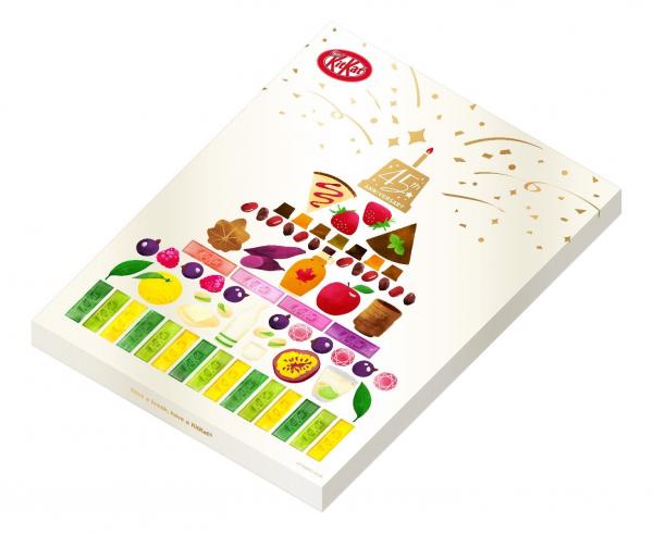 日本KitKat慶祝45週年推出特別禮盒！35種口味晒冷、仲有世界最受歡迎口味！售價