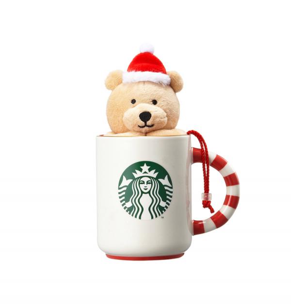 Holiday siren bear mug 355ml