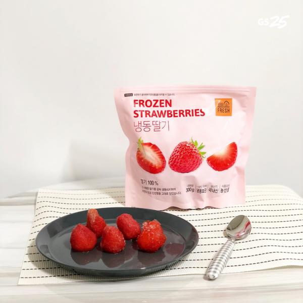韓國便利店新品推介！GS25 冷凍水果3,500韓圜 (約港幣)