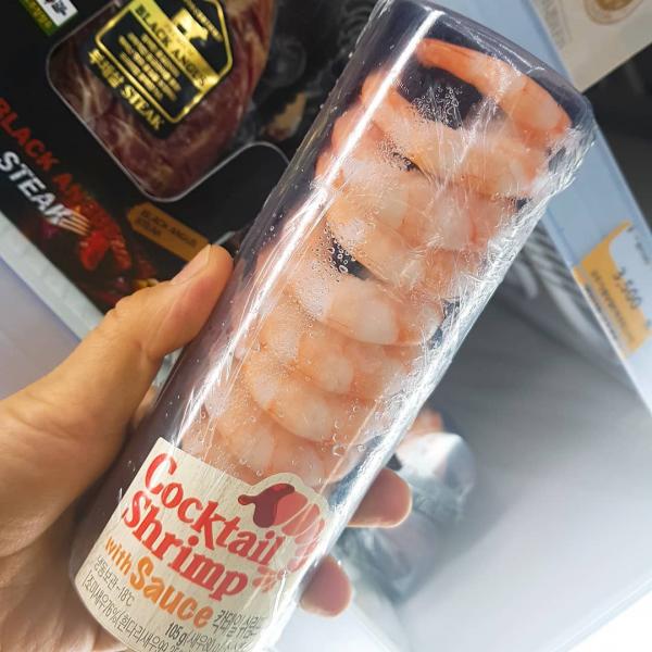 韓國便利店新品推介！GS25 雞尾酒冷凍蝦3,900韓圜 (約港幣)