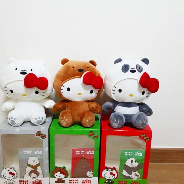 韓國快餐店推Hello Kitty x We Bare Bears