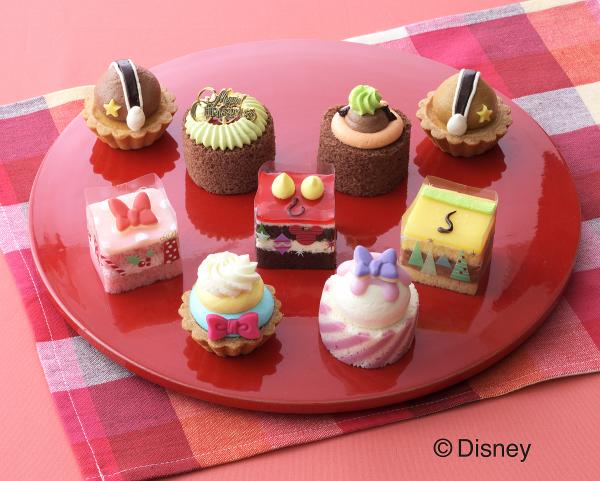 米奇米妮化身精緻小蛋糕 日本推出迪士尼角色造型甜品