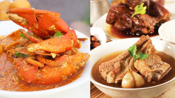 新加坡5大馳名美食推介！ 海南雞飯/咖哩蟹/肉骨茶