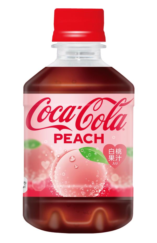 日本可口可樂再度推出桃味可口可樂 2019年1月限定發售