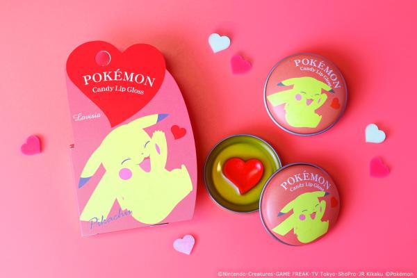 Pokemon可愛化妝品系列第4彈！ 心形果味保濕唇彩