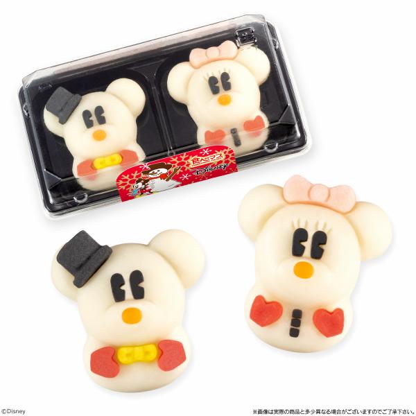 日本7-11限定迪士尼造型和菓子 米奇米妮、維尼豬仔齊齊變雪人！