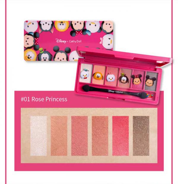 Eyeshadow Palette 眼影盤 #01 Rose Princess THB5 / 約港幣