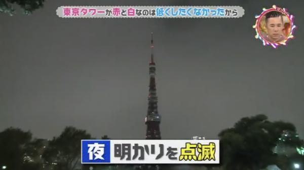 東京鐵塔紅白相間原因