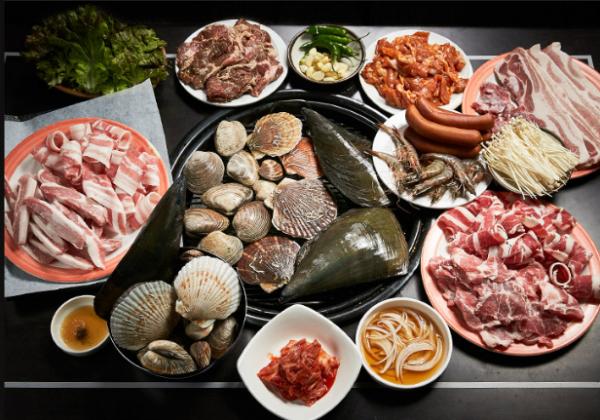 首爾燒烤任食專門店 貝殼燒烤+燒肉35,000韓圜 (約港幣4)