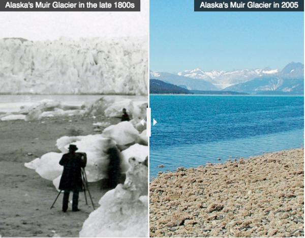 冰川、珊瑚面目全非！ 10年挑戰對比圖揭示地球悲歌