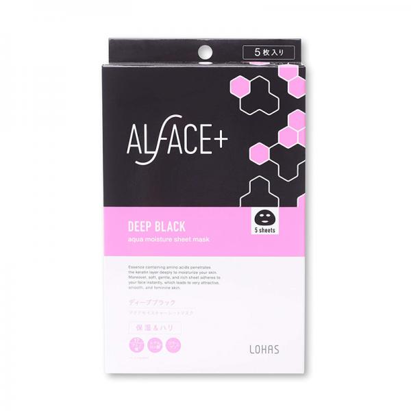 ALFACE+ DEEP BLACK 面膜 (保濕+彈潤) 5片裝 981円