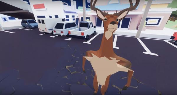 日本爆笑動物暴走遊戲 超長頸鹿聯手動物破壞城市