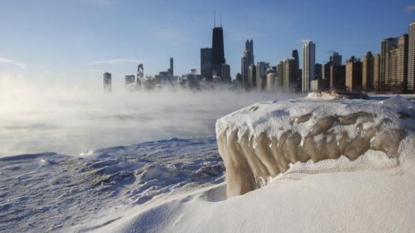 芝加哥體感溫度直逼零下48度 比南極洲更冷！