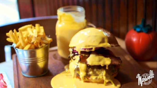 芝士醬滿瀉! 倫敦漢堡包專門店芝士炸彈漢堡