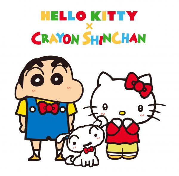 日本兩大卡通超強聯乘！ Hello Kitty將與蠟筆小新聯乘推出一系列雜貨