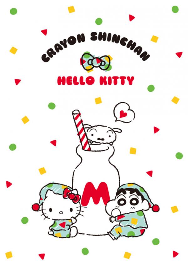 日本兩大卡通超強聯乘！ Hello Kitty將與蠟筆小新聯乘推出一系列雜貨