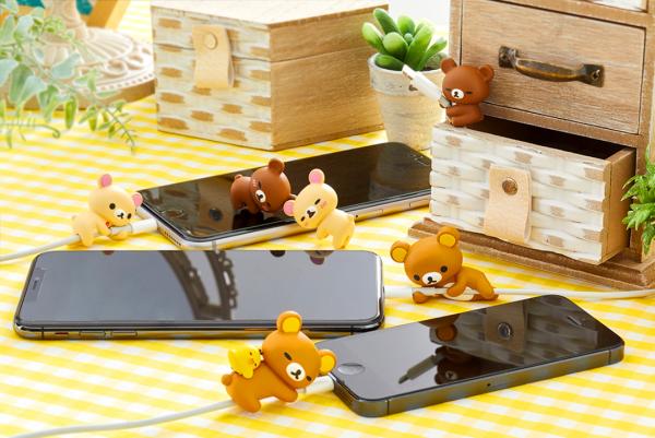 「熊」抱充電線瞓覺唔放手！ 日本推出鬆弛熊手機充電線保護配飾