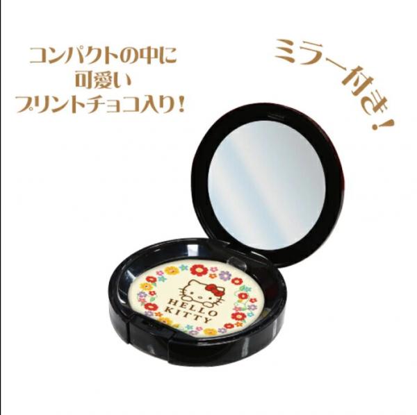 日本推出Hello Kitty情人節化妝品朱古力 唇膏、粉餅像真度超高以為唔食得！