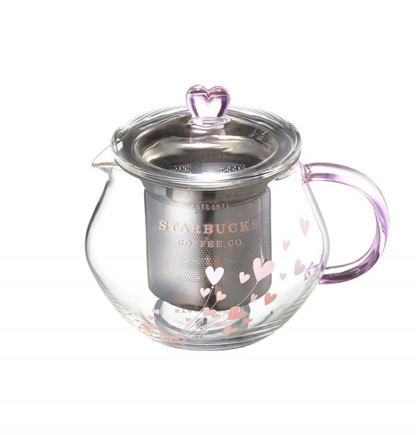 Loveballoon glass tea pot 460ml