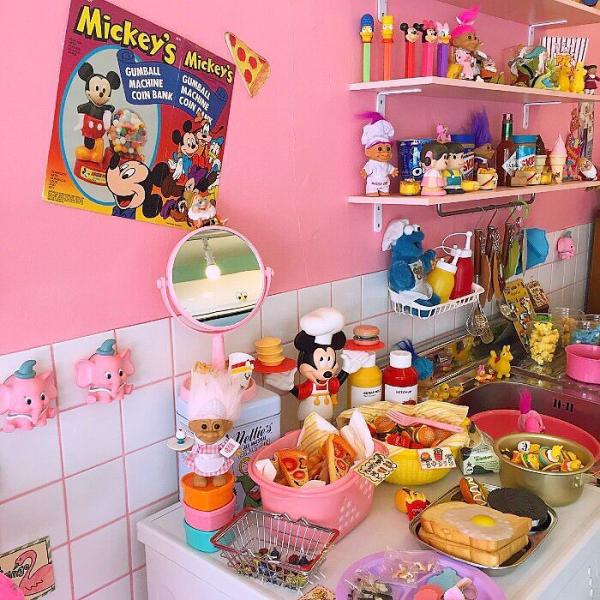 弘大玩具精品粉紅小店 完美還原安仔睡房！