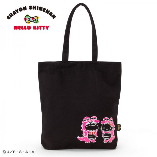 蠟筆小新 Hello Kitty Tote Bag