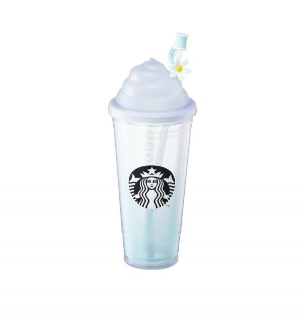 Spring blue whippingcream coldcup 591ml