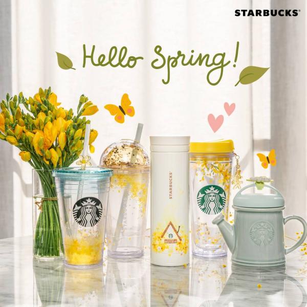 韓國Starbucks推出春天花園系列