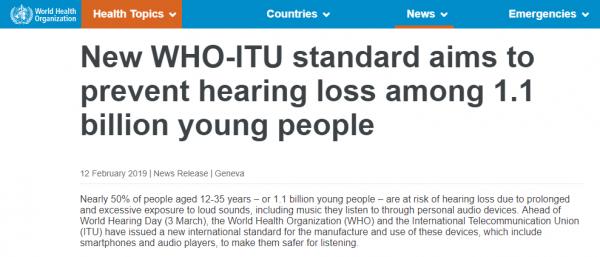 過半年輕人聽歌太大聲 世衛警告全球11億人聽力恐受損