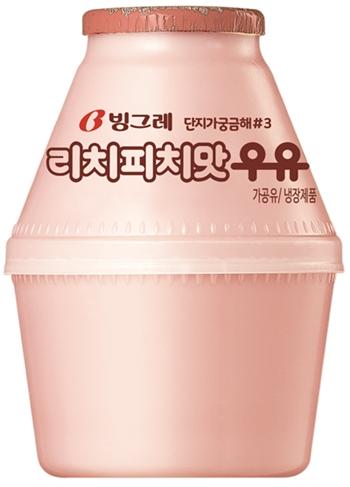 韓國國民牛奶推新口味 香甜清爽荔枝x蜜桃！