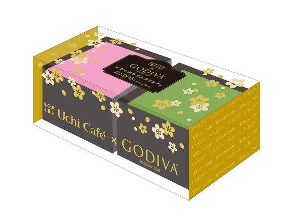5層抹茶&櫻花小蛋糕 日本LAWSON聯乘GODIVA推出全新甜品