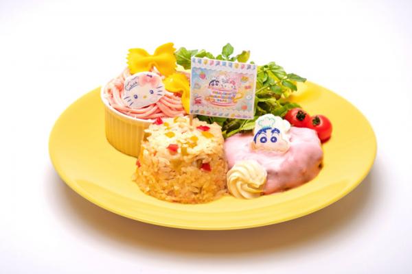 Hello Kitty 蠟筆小新 Cafe