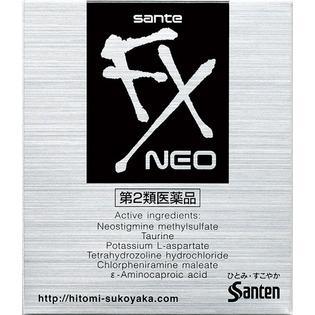 第3位：參天製藥 Sante FX NEO眼藥水 12mL 398日圓