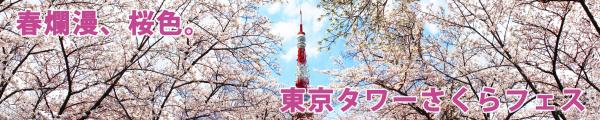 整座鐵塔被粉紅櫻花包圍！ 東京鐵塔櫻花夜景投影展