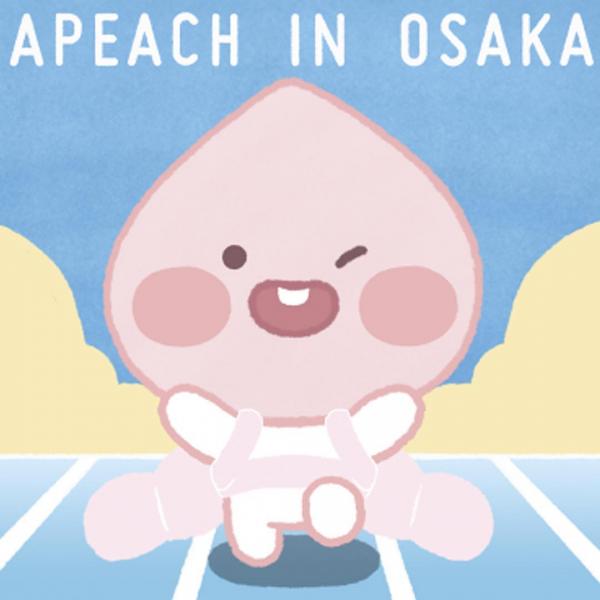 KAKAO Apeach登陸大阪 限定Apeach快閃店！