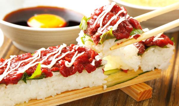 東京上野 マグロ婆沙羅 超長壽司 生肉
