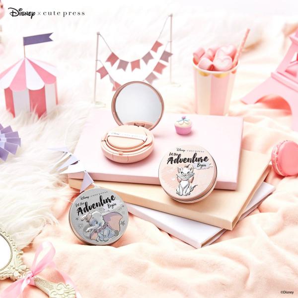 泰國化妝品牌cute press迪士尼聯乘系列 超萌小飛象+小鹿斑比！