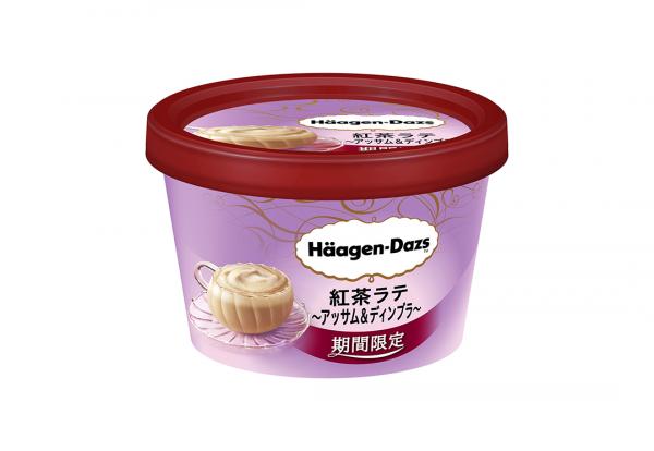 使用阿薩姆/汀普拉2種茶葉! 日本Haagen Dazs新推紅茶拿鐵雪糕